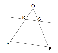 qcm de maths en 3eme sur le théorème de thalès